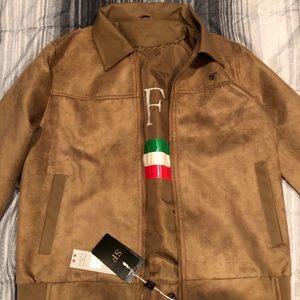 Superlative fashion Italian leather jacket